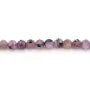 Charoite rotondo sfaccettato 3.5mm x 39cm