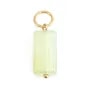 Pingente Jade Xinshan barroco - Gold Filled x 1pc