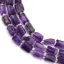 Ametista barroca 7x11mm x 39cm (30pcs)