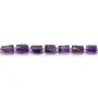 Amatista barroca 7x11mm x 39cm (30pcs)