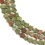 Unakite flower 6mm x 38cm