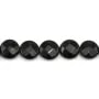Piatto rotondo in onice sfaccettato, 14mm x 4 pezzi