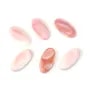 Rosa ovaler Cabochon Lambi 15x30mm x 1 Stück