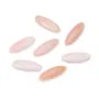 Ovaler rosa Lambi-Cabochon 7x20mm x 1 Stk