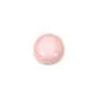 Cabujón Lambi rosa redondo de 5mm x 2pzs