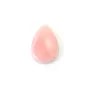 Cabochon Lambi rose goutte 18x25mm x 1pc