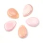 Cabujón Concha rosa gota 7x10mm x 1pc