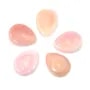 Cabochon Lumaca rosa goccia 10x14mm x 1pz