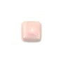 Rose Square Conch Cabochon 10mm x 1pc