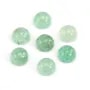 Cabochão Aventurina redondo 5mm x 4pcs