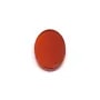 Oval flat red Agate cabochon 6x8mm x 2pcs