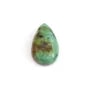 Cabochon Turchese Africano a goccia 3.7x5.7mm x 2pcs