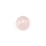 Cabochon Quarzo rosa rotondo 5mm x 4pz