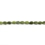 Giada del Canada goccia sfaccettata 4x6mm x 38cm