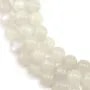 Pierre de lune ronde 10mm qualité A | Pierre naturelle sur fil