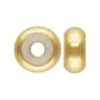 Stopper de contas redondo 5mm - Gold Filled x 2pcs