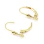 Schlafende Ohrringe Fleur de Lys 15mm - Gold Filled x 2 Stück