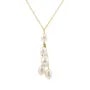 Collana in gold filled e perla d'acqua dolce x 1 pezzo