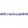 Diaspro macchia blu trifoglio 7.5mm x 38cm