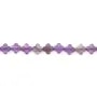 Ametista trifoglio 7.5mm x 38cm