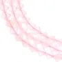 Quarzo rosa trifoglio 7.5mm x 38cm