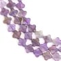 Amethyst clover 10mm x 38cm