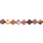 Trifoglio di Mookaite Jasper 10mm x 38cm