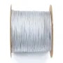 Fio de poliéster azul calcedônia 0.8mm x 5m