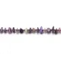Charoite baroque chips x 39cm