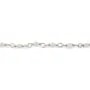 Chaîne rosaire Pierre de lune ronde 2.5mm - Argent 925 x 20cm