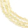Quarzo limone (limone) barocco pepita 4-5mm x 39cm