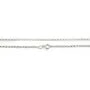 Round jaseron chain 2mm in sterling silver 925 x 40cm