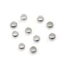 Conta de esmagar redonda 2.5mm - Prata 925 x 20pcs