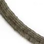 Pietra di Luna Grigia Rondella Heishi 4-5mm x 41cm