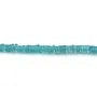 Apatit-Rondelle-Heishi 3-4mm x 40cm