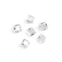 Anhänger Quadratischer Zirkonia im Prinzessschliff 5mm x 2pcs