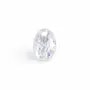 Ciondolo Ossidiana cubica ovale sfaccettata 4x6mm x 2pz