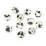 Jaspe Dálmata redondo plano facetado 4.5mm x 6pcs