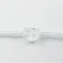 Cristal de roche tête de mort 10mm