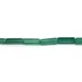 Grüner Achat, Rechteck, 4x13mm x 40cm