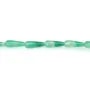Grüner Achat Tropfen 6x16mm x 2Stk.