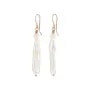 Brincos Pérola de cultura tubo - Gold Filled rosa x 2pcs
