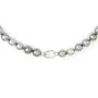 Collana Perle di Tahiti Goccia | Argento 925 Rodio