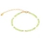 Bracciale Peridoto e Perla coltivata - Gold Filled x 1pz