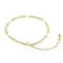 Pulsera Peridoto y Perla cultivada - Gold Filled x 1pc