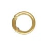 Round spring clasp 10mm - Gold Filled x 1pc