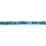 Faceted apatite cube 3mm x 39cm