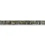 Labradorit-Perle Rondelle 2x6mm | Schmuckkomponenten