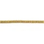 Hematita dorada rondelle heishi 2x4mm x 40cm