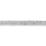 Silver hematite flat heishi disc 2x6mm x 40cm